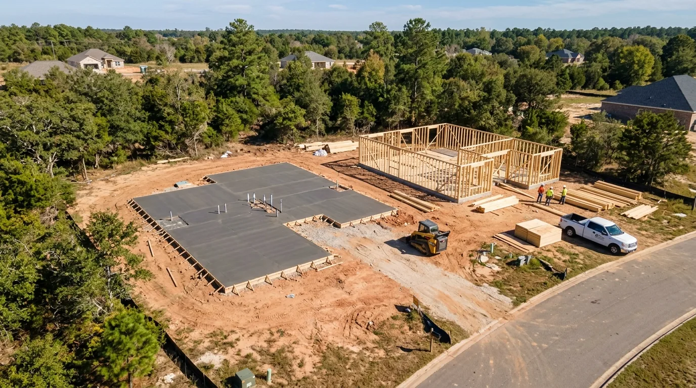 Commercial Concrete in Schertz: Parking Lots to Foundations