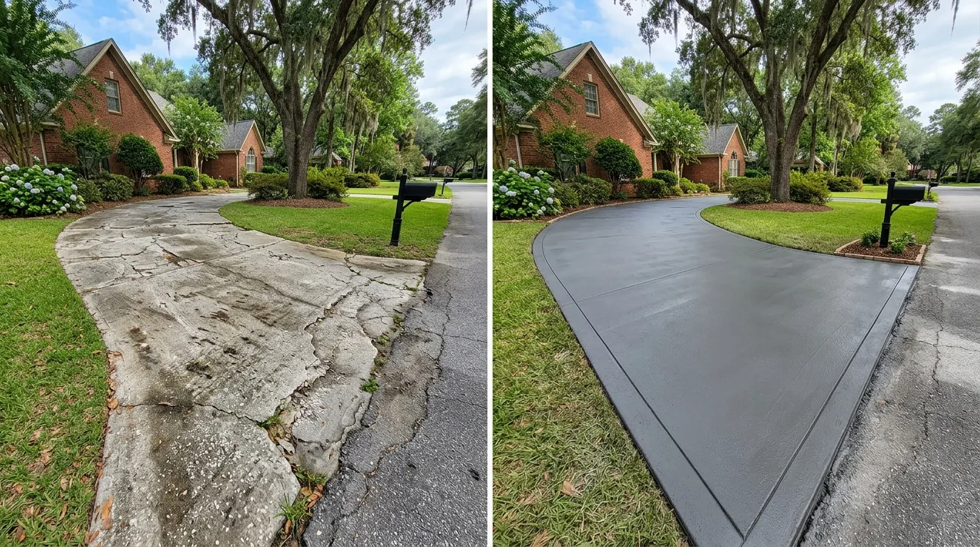 Concrete Driveway Maintenance in Schertz TX: Annual Guide