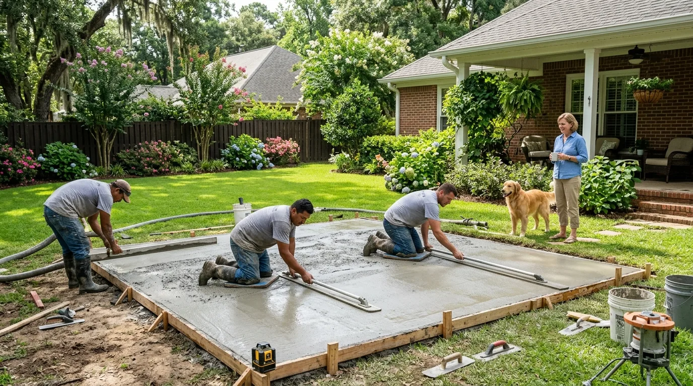 Concrete Patio vs. Pavers in Schertz: Which Is Better?